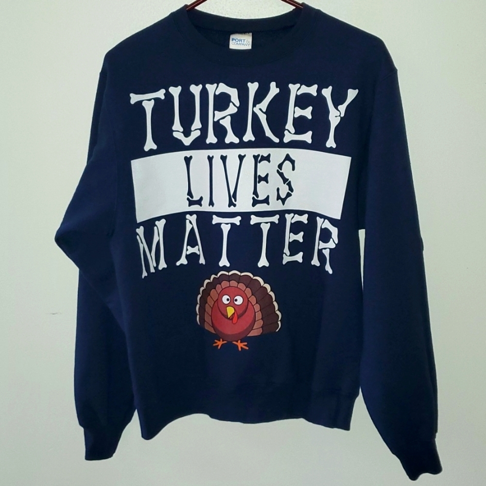 Turkey Lives Matter Fleece Sweatshirt